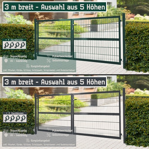 V2aox gartentor 300cm - v2aox,
