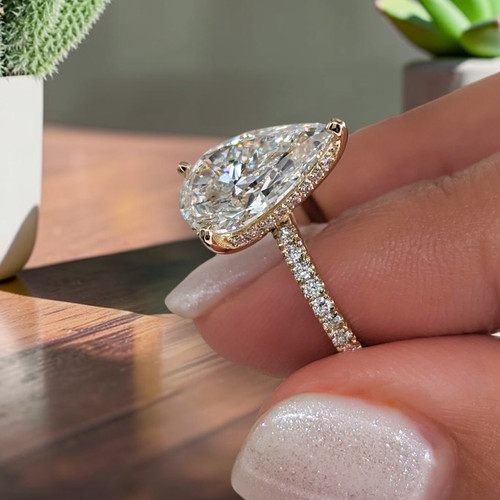 Diamant verlobungsring - diamant,