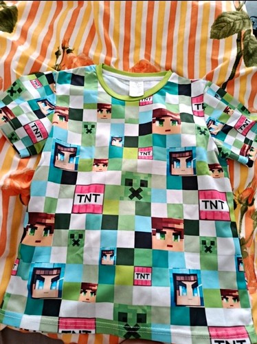 Jungen shirt minecraft - jungen, t-shirt