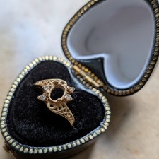 Vintage 585 14k gold ring - ring, mit