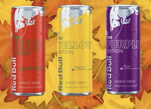 Red bull yellow - red,