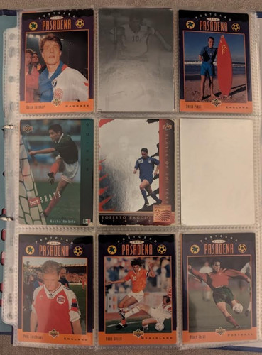 144 upper deck karten - 144, wm