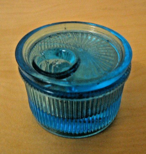Antike tintenfass glas gewicht - tintenfass,