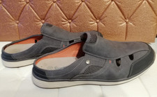 Footflexx Herren Sabots Pantoletten Sandalen Schuhe Lederdecksohle Gr. 46/US 12