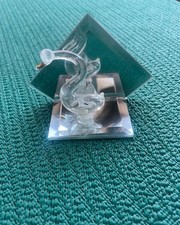 Glas Schwan auf Spiegel