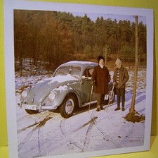 VW Käfer Original Foto 60er Jahre - Oldtimer -