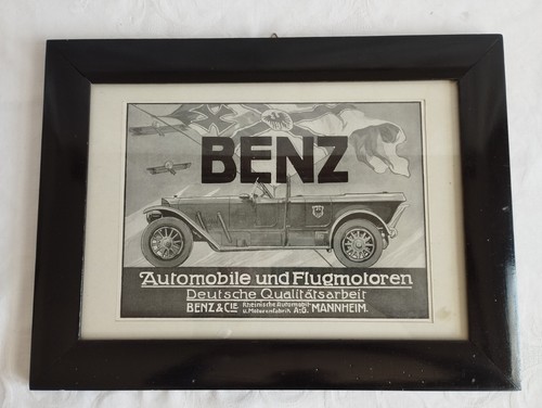 Große reklame benz automobile - große,