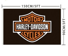 1X Harley Davidson Flagge
