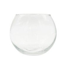 Kugel Vase klar Ø ca. 16 cm