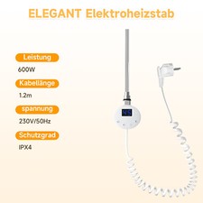 Badheizkörper Heizstab