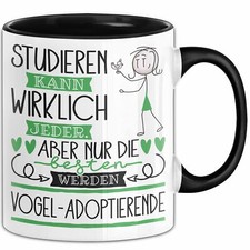 Vogel adoptierende tasse - vogel-adoptierende,