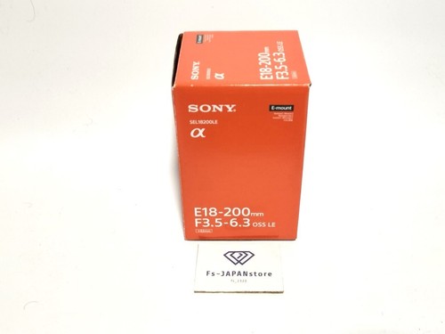 Sony 200mm 6 - 18-200mm, oss