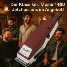 Moser 1400 Haarschneider Bartschneider Haarschneidemaschine. Made in BRD. 42224
