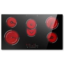 Glaskeramikkochfeld 5 Platten