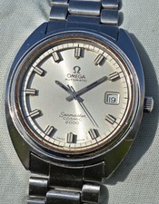 Omega Seamaster Cosmic 2000 Automatic Stahl Uhr Selten 1971 Überholt