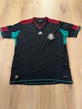 Mexico Trikot Herren WM 2010 Größe L schwarz