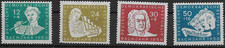 DDR MiNr 256 - 259 postfrisch