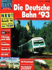 - Bahn-Extra Heft 1/93: Die Deutsche Bahn `93. Bundesbahn und Reichsbahn auf dem