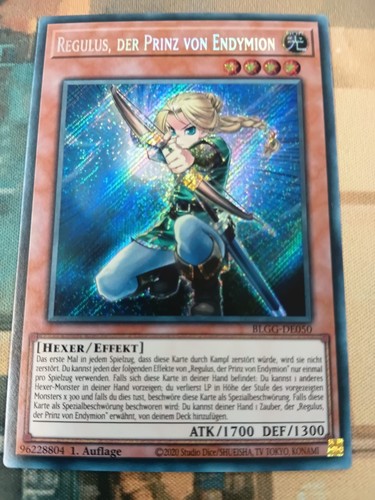 Regulus der prinz - regulus,, von