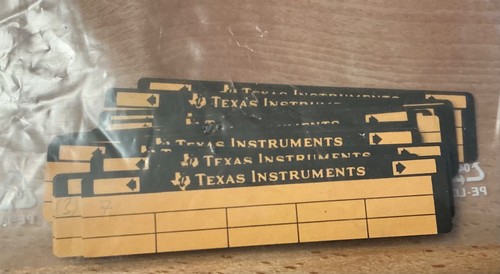 Texas instruments 25 - instruments, ti