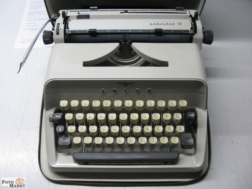 Schreibmaschine adler gabriele - schreibmaschine,