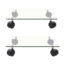 2x Pflanzenroller Hartglas