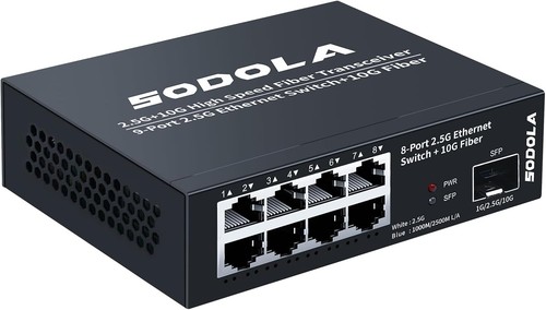 Sodola port gbit - 8-port, 2.5