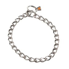 Hunde Ketten Halsband 4mm HS SPRENGER Halskette runde Glieder Edelstahl rostfrei