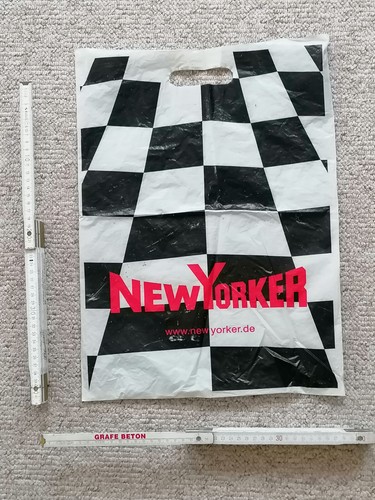 New yorker plastik tüte - new,