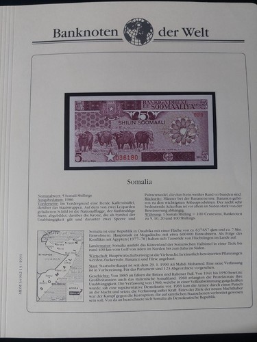 Banknoten der welt somalia - banknoten,
