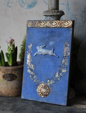 Ostern Hase antiker Look