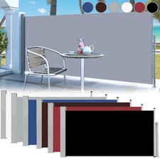 Seitenmarkise Sichtschutz Sonnenschutz Windschutz Balkon Terrasse Ausziehbar Neu