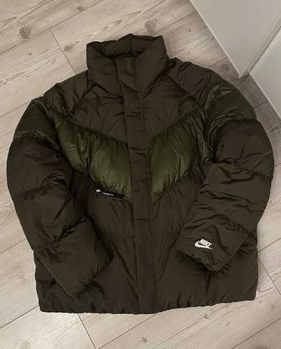 Nike herren daunenjacke grün - herren,