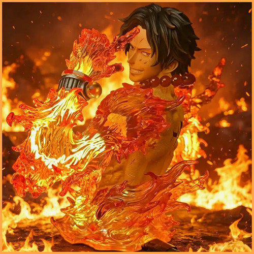 One piece ace figur portgas - piece,