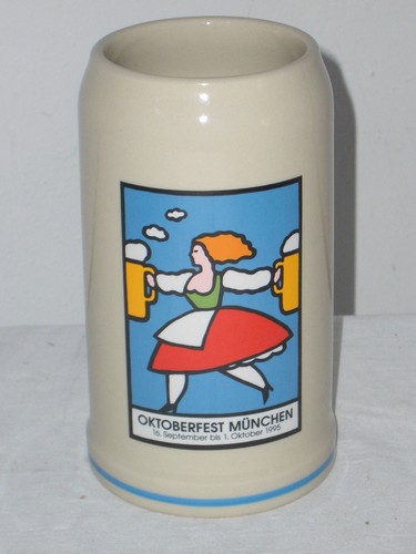 Oktoberfest jahreskrug 1995 - oktoberfest,