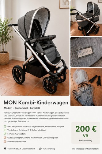 Mon kinderwagen - mon,