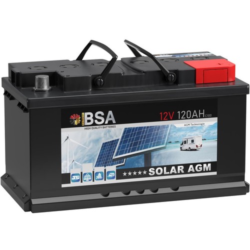 Agm batterie 12v 120ah - 12v,
