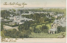 TRANSVAAL / SÜDAFRIKA ca. 1910 Prachtpostkarte postfrisch geprägt (gold) farbig