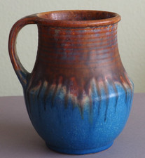 Bourne Denby  England Vintage 30-er Jahre Blue Brown