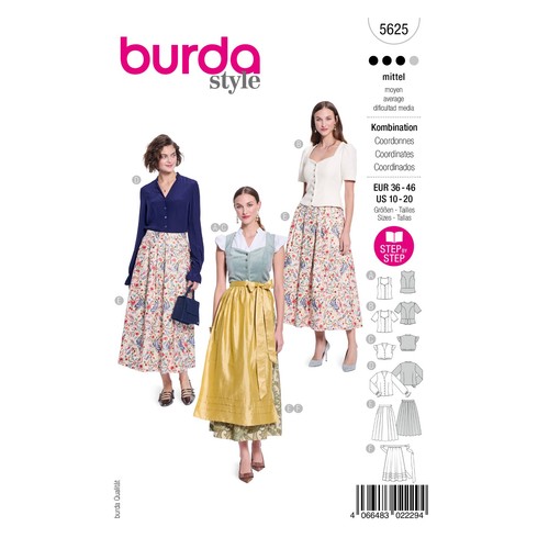 Burda easy schnittmuster - burda,