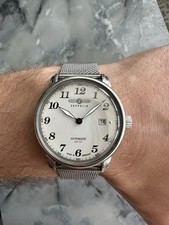 Zeppelin LZ127 Graf Zeppelin Armbanduhr 7854 Herrenuhr Automatik Edelstahl 300€