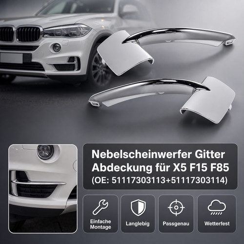 Front chrom nebel zierleisten - front,