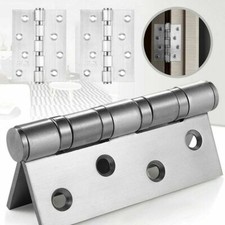 10 x Edelstahl Scharniere Tor Schwerlast Türbänder Gartentor Boote Beschlag Set