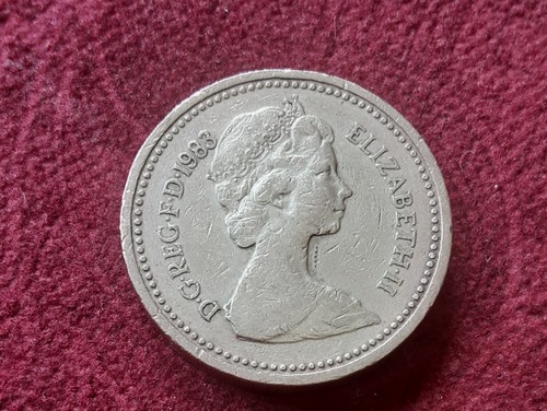 One pound 1983 elizabeth - one,