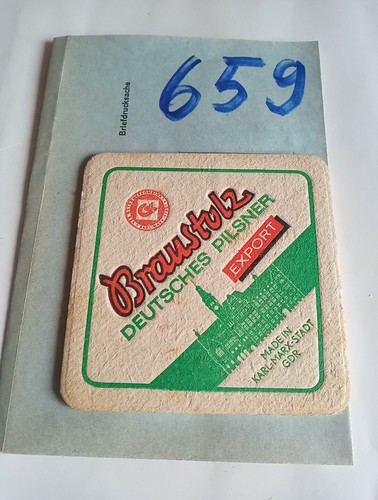 Stück ddr bierdeckel - bierdeckel,, veb