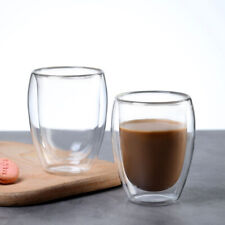 Doppelwandige Thermogläser 6er Set 350ml, Latte Macchiato, Cocktail, Kaffee, Tee