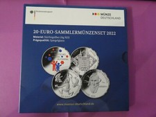 BRD, 4 x 20 Euro, 2022