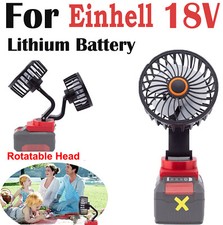 Für Einhell Power X-Change18V Akku Handventilator Mini Tragbar Ventilator Lüfter