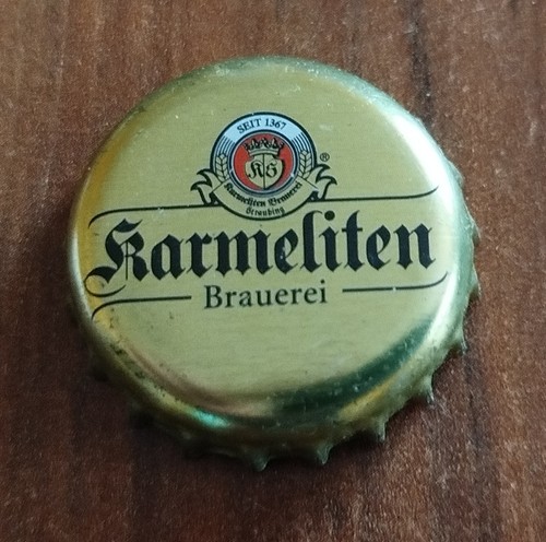 Kronkorken karmeliten brauerei - kronkorken,