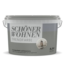 SCHÖNER WOHNEN Trendfarbe Wandfarbe Deckenfarbe manhattan 2,5 l